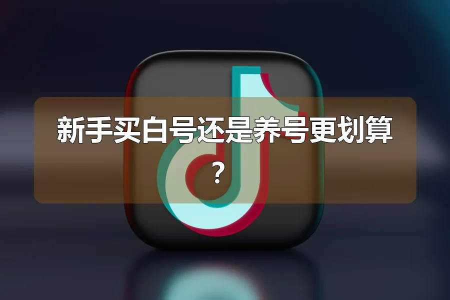 新手买白号还是养号更划算?